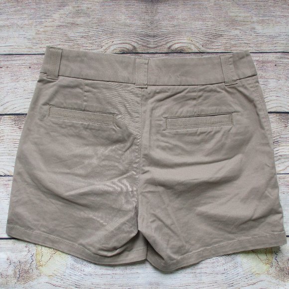 Sonoma Khaki Shorts Pockets Belt Loops Tan 4 - Picture 8 of 8